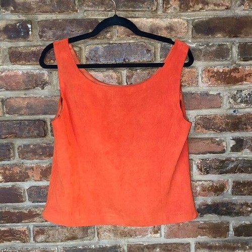 Dressbarn Burnt Orange Sleeveless Side 
