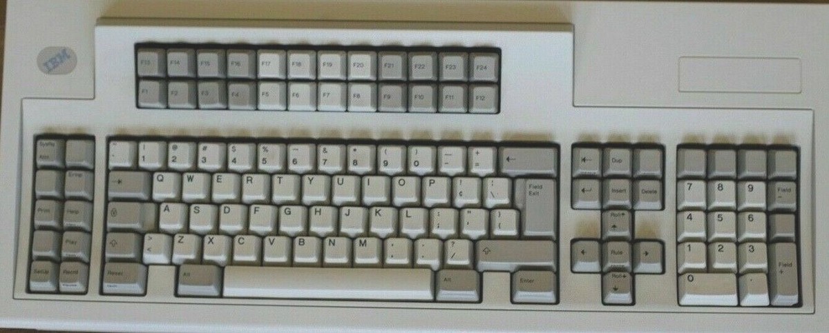 【全キー動作確認済みUSB】UNICOMP Model M122 Type IV Comparison & classifications of 122-key IBM Model M