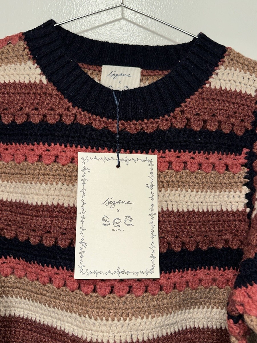 Sézane ADEL セーター Adélie Jumper - Black - Viscose - Sézane