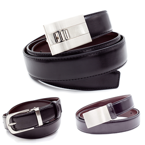 black formal belt