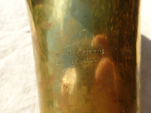 Tenorhorn Dotzauer & Sohn Trichter ca. 24,5 cm - Picture 10 of 12