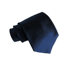 Vesuvio Napoli Strip Navy Metallic Men Tie