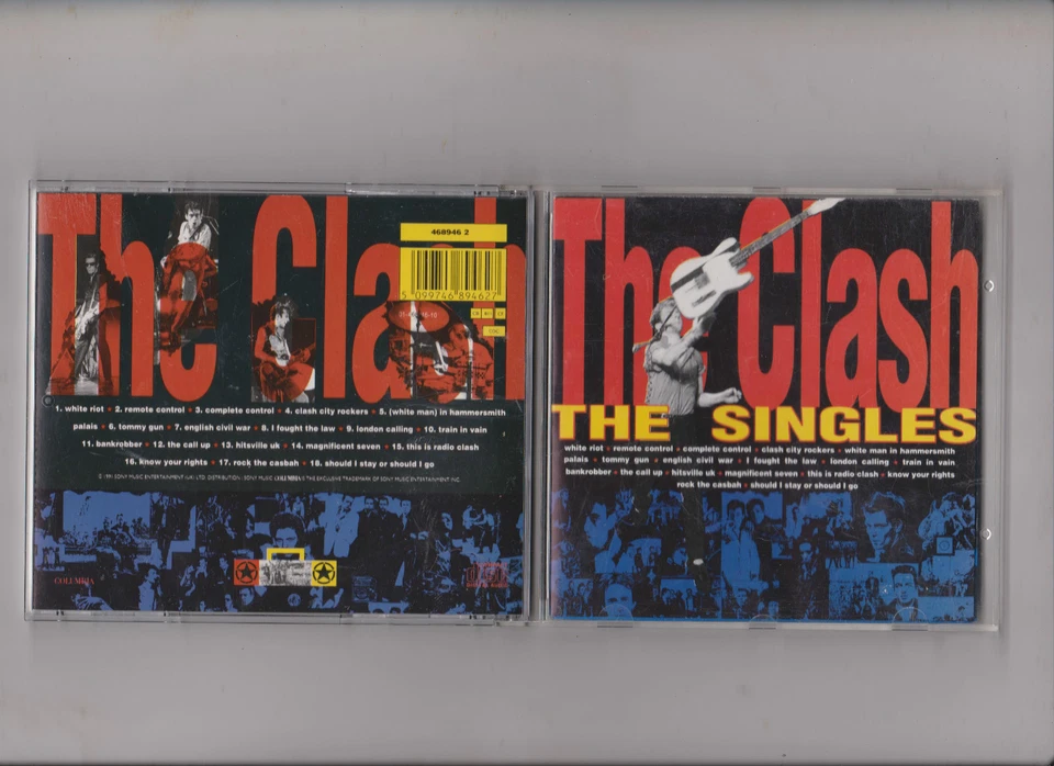 THE CLASH - THE SINGLES CD (BEST OF) JOE STRUMMER / UK-PUNK - Bild 1 von 1