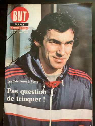 BUT Football 15/02/1983; Portugal-France/ Dropsy/ Piat/ Le réveil Saint-Etienne - Zdjęcie 1 z 2