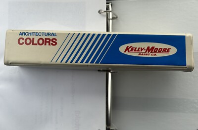 Rare ! Kelly-Moore Paint Sample Case