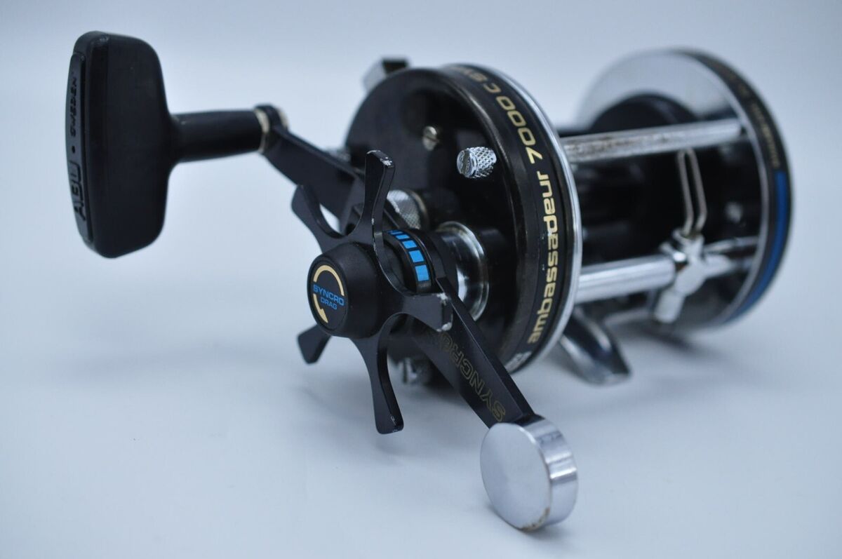 Abu Garcia Ambassadeur 7000C Syncro Drag Level wind Reel Abu Garcia Ambassadeur 7000C Syncro Drag Level wind Reel