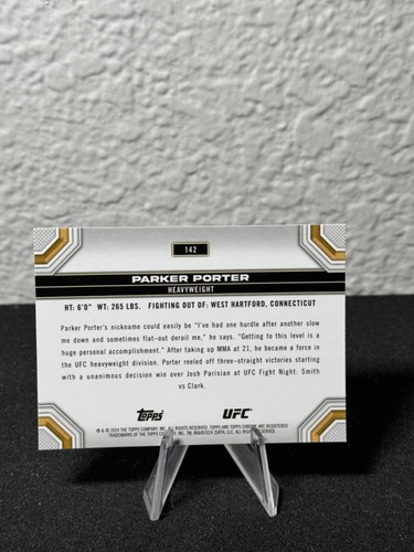 Réfracteur à prisme base UFC chromé 2024 Topps 1 - 200 - COMPLÉTEZ VOTRE SET - PYC - Photo 181/237