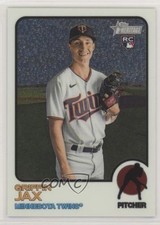 2022 Topps Heritage Chrome /999 Griffin Jax #268 0jk3