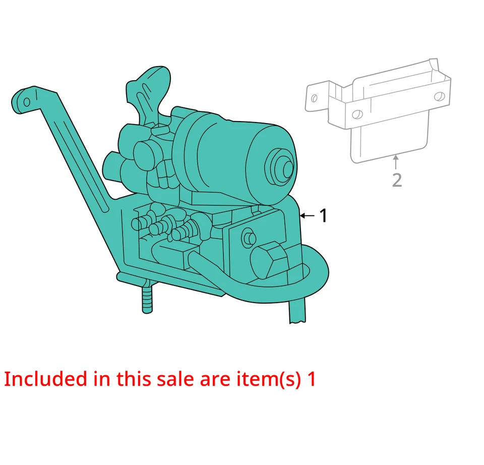 ПОДХОДИТ ДЛЯ МОДУЛЯ ГИДРАВЛИЧЕСКОГО БЛОКА 1995-1997 FORD EXPLORER F5TZ2C215B - НОВЫЙ ОТ ОРИГИНАЛЬНОГО ПРОИЗВОДИТЕЛЯ - Изображение 3 из 4