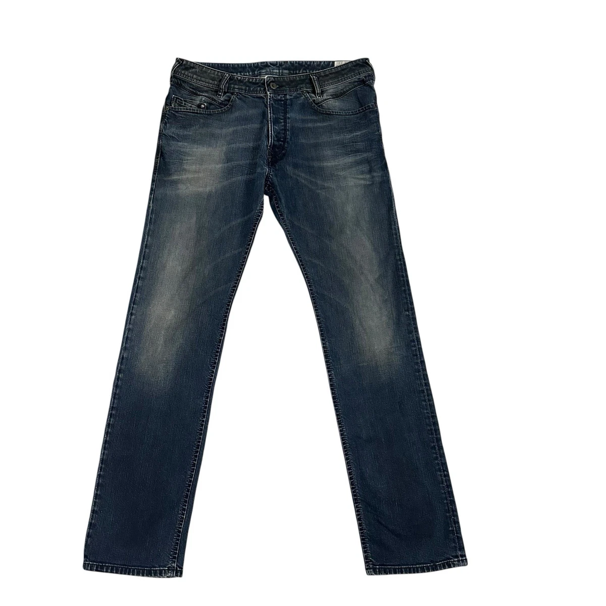 Jean Diesel Iakop - Coupe Regular Slim Tapered, Taille W27 L32, Gris Homme - Neuf Avec étiquettes