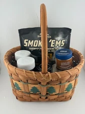 Holiday BBQ Gift Basket Butt Rub Grill Mates Smoke Ems Spice Set