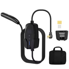 Level 2 Tesla Charger 40 Amp Adjustable Current 240V Home Electric Car EV Charge