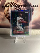 Eddie Rosario 2023 Topps Chrome Update Blue Green Lava 9/125 Atlanta Braves