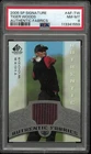 2005 UD SP Signature Golf Tiger Woods Authentic Fabrics Patch PSA 8 (JA