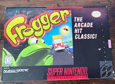 Frogger SNES Game CIB NTSC 1997