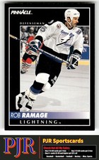 Rob Ramage 1992-93 Pinnacle #389 Tampa Bay Lightning