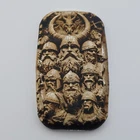 Hard Knox Metals Buffalo Bullion Viking Warriors 2oz 999 Silver Bar
