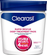 Maximum Strength Acne Face Pads with 2 Salicylic Acid, 90 Count