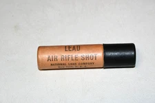 Vintage 1950s National Lead Company Lead Air Rifle BB Shot Tube Full