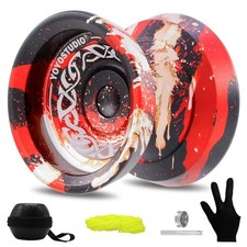 F25 Finger Spin Yoyo Professional Responsive Yoyo for 8-12  Adults, Professi...