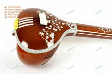 Highly Professional Indian Musical Tun Wood 4 String Tambura Instruments Tanpura