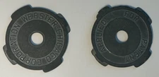 Set of 2 Vintage Webster Chicago 45 RPM Record Adapters – Patent Applied For