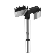 1-7/8 Inch Forstner Drill Bit For Wood Round Shank Cutting Tool Hole Saw