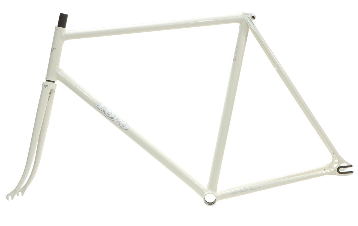 Toyo Deluxe Track Fixed Gear Frameset Cream 55cm Kaisei 022