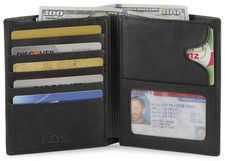 RFID Buxton Double High Hipster Wallet