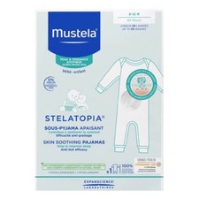 Mustela Stelatopia Skin Soothing Pajamas Baby Eczema Prone Skin 6-12 Months