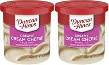 Duncan Hines Creamy Cream Cheese Flavored Frosting,16 16 oz Pack of 2