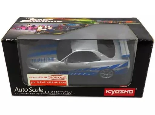 Kyosho Mini-Z Body Fast and Furious 2 Nissan Skyline GT-R Auto Scale Collection - Photo 1/1