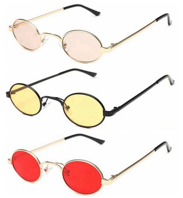 Retro Oval Tinted  Blue Yellow Pink  Red Reading Glass +1.0 1.5 2~+4.0 4.5 +6.0