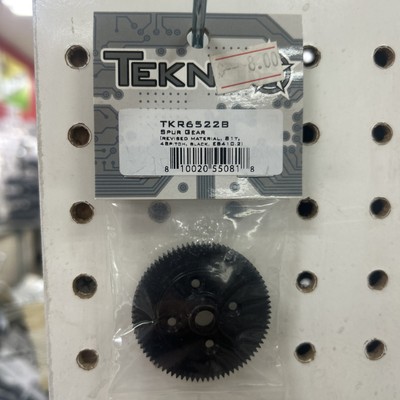 Tekno TKR6522B   Spur Gear (81t, 48pitch, composite, black, EB410)