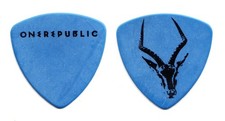 OneRepublic Brent Kutzle Antelope Blue Bass Guitar Pick #2 - 2013 Tour