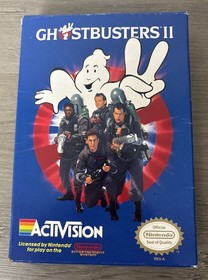 Ghostbusters II NES Game In Box Vintage Nintendo CIB Complete with Manual