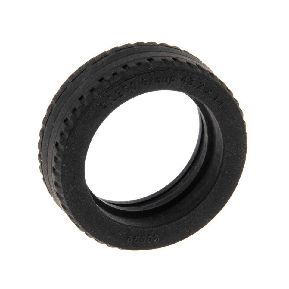 1x Lego Technic Rad 43.2x14 schwarz solo Auto Fahrzeug Reifen 6518575 30699