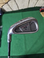 Tour Select Forged Titanium 6 Iron / Mens Flex Acculite Graphite Shaft / LH