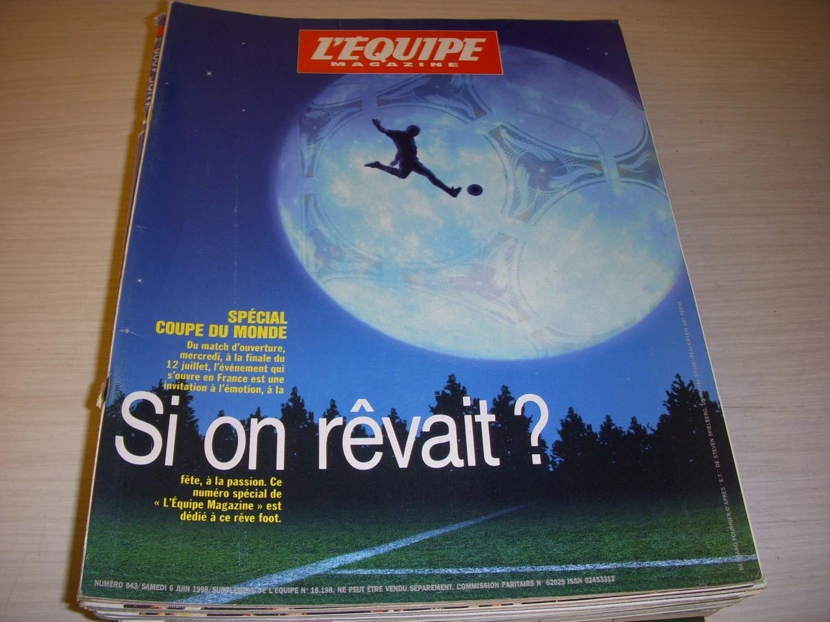 4 Journaux L'Équipe Coupe Du Monde 1998 - 24 Au 27 Juin - Collection