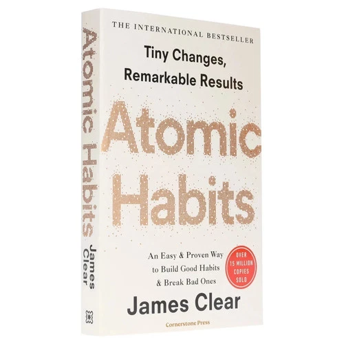 Atomic Habits by James Clear - Non Fiction - Paperback - product listing photo