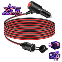 ZigarettenanzüNder VerläNgerungskabel Buchse Stecker Auto Adapter 12V 24V