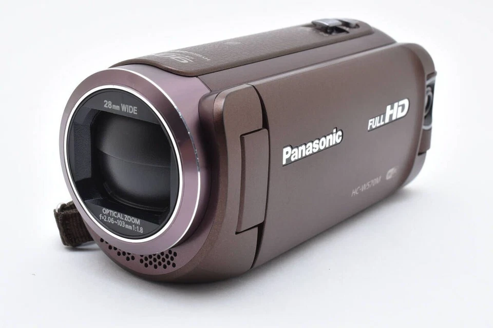 Panasonic HC-W570M Brown Full HD Camcorder Tested Beautiful Condition Japan - Image 2 of 4