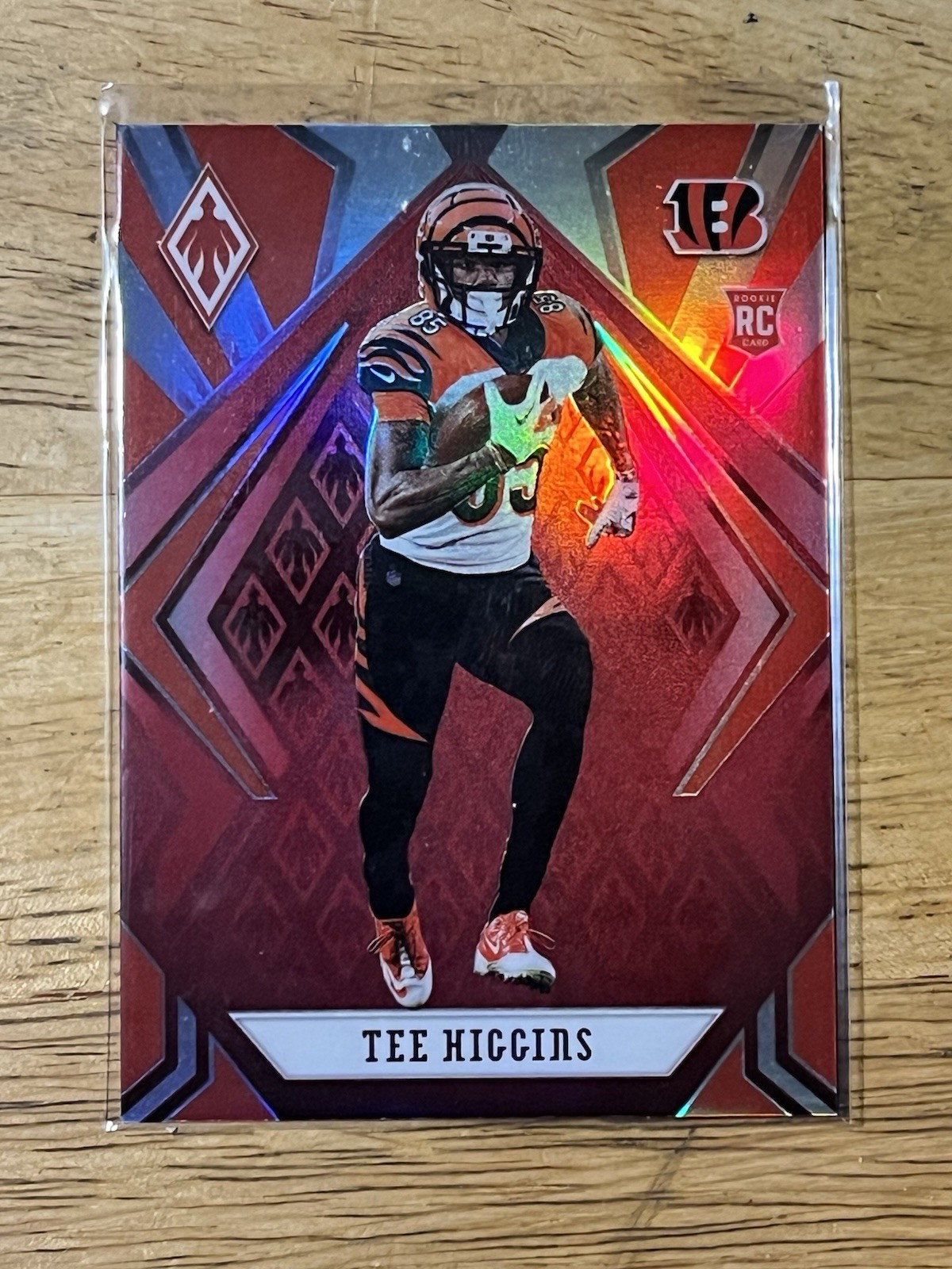 2020 Panini Phoenix - Rookies Tee Higgins #110 Red /299 (RC) Bengals