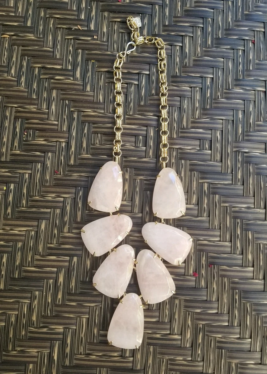 Kendra Scott Rose Quartz Harlow NWOT