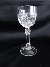 Nachtmann Crystal Clear Cut Napoleon (Bands) Cordial Stem Excellent Used Cond.