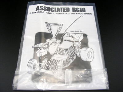 Team Associated 6004 RC10CC Classic Clear User's Guide Instruction Manual NEW OS
