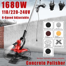1680W 15" Cement Trowel Concrete Floor Polishing Electric Sander Trowel Calender