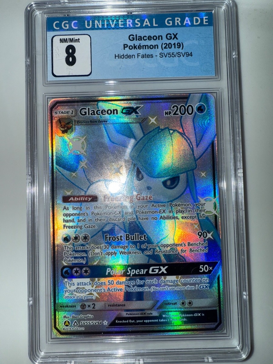 【中古】 Revelacao Revelacao Glaceon GX SV55/SV94 Hidden Fates: Shiny Vault Holo for sale