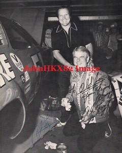 1980s AJ Foyt and Sponsor Jim Gilmore Photo- First 4Time Winner of Indy 500
