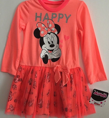 Disney Toddler Girl's Dress 2T Orange 